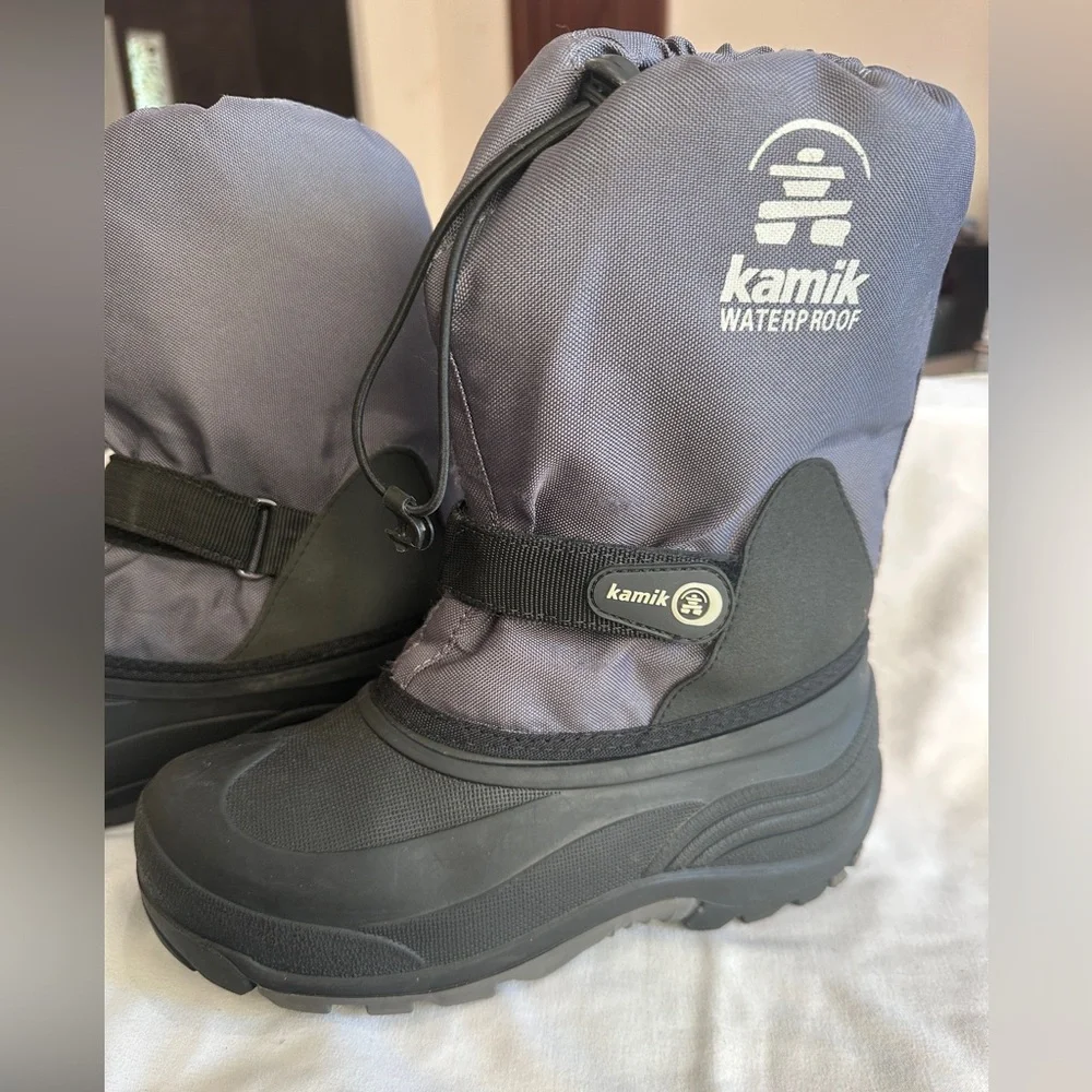 Kamik Waterproof Winter Snow Boots | Kids Size 4 - Picture 1 of 6